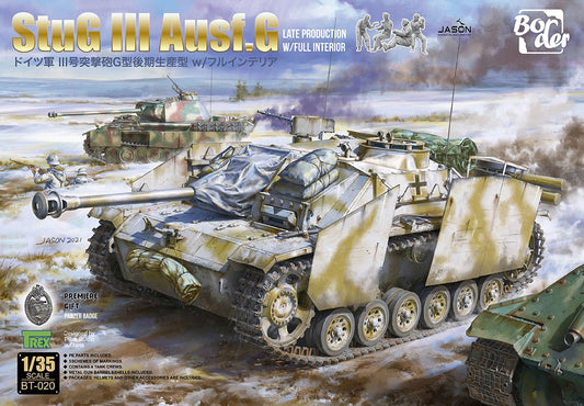 Border Model 1/35 Stug III Plastic Model Kit